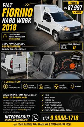 FIAT FIORINO 1.4 MPI FURGÃO HARD WORKING 8V FLEX 2P MANUAL FIAT FIORINO 1.4 MPI FURGÃO HARD WORKING 8V FLEX 2P MANUAL